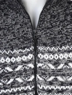 Herren Jim Spencer Herren Strickjacke meliert