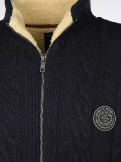 Herren Jim Spencer Herren Strickjacke, warm wattiert