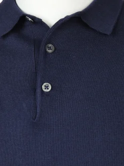 Herren Jim Spencer Herren Strickpoloshirt mit kurzem Arm