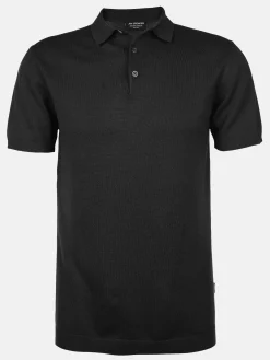 Herren Jim Spencer Herren Strickpoloshirt mit kurzem Arm
