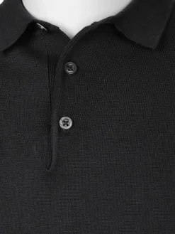 Herren Jim Spencer Herren Strickpoloshirt mit kurzem Arm