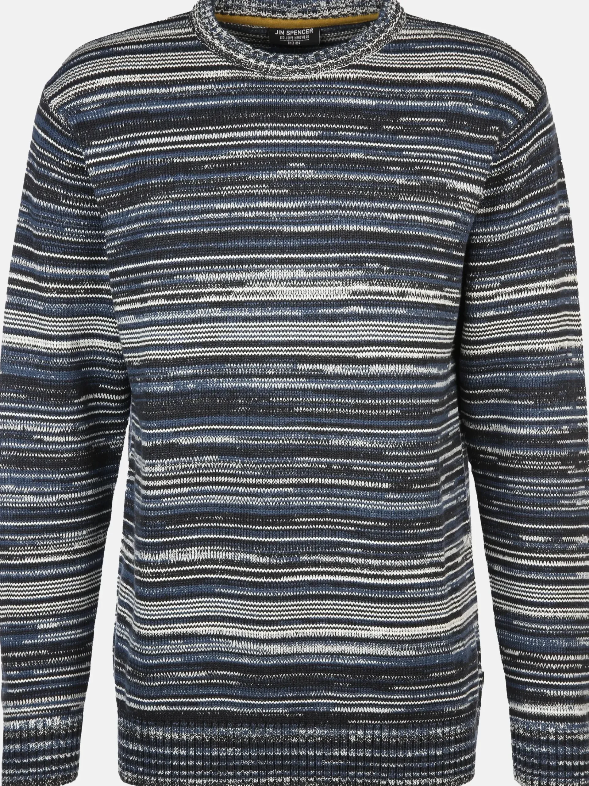 Herren Jim Spencer Herren Strickpullover in gestreifter Optik