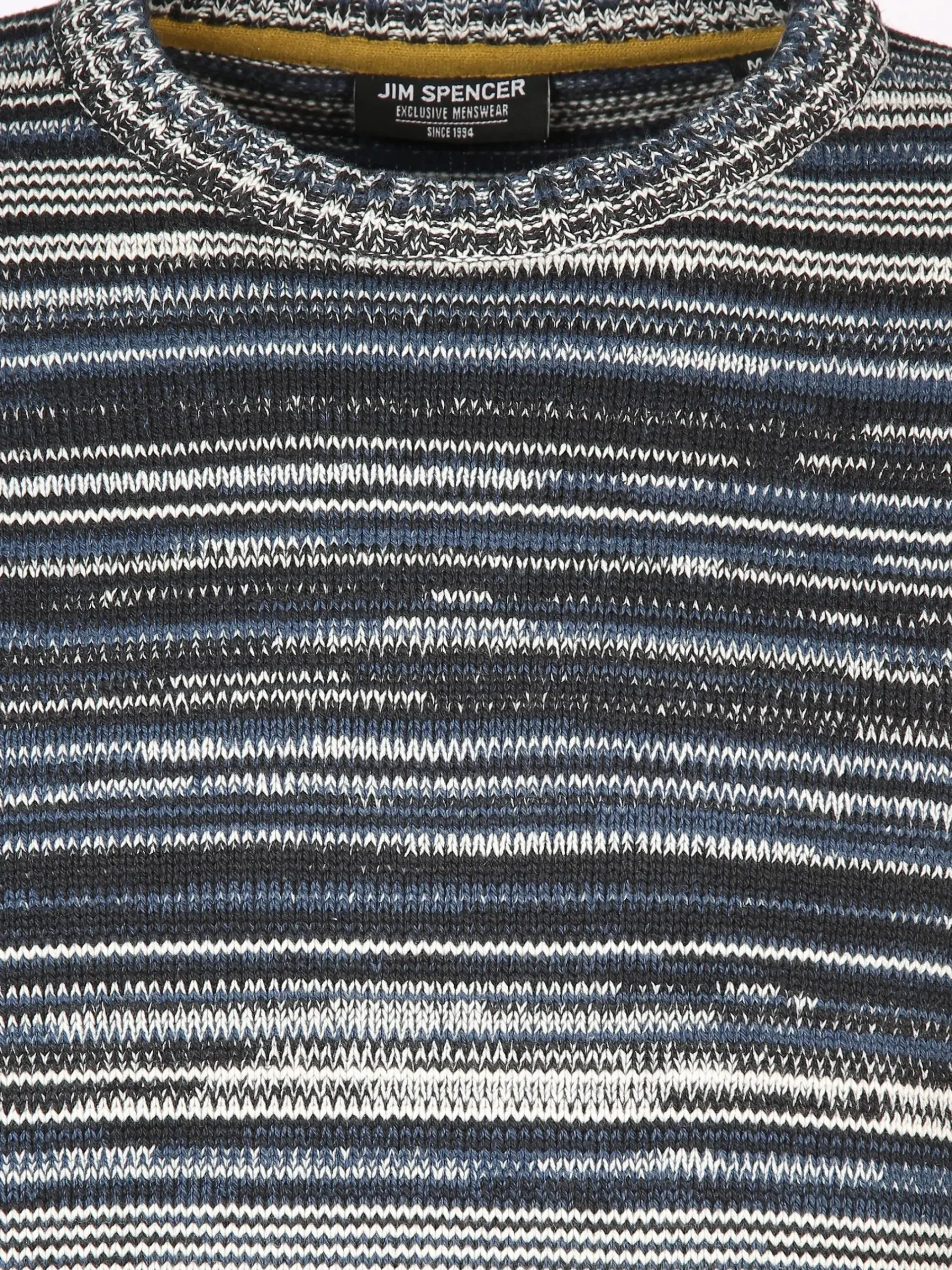 Herren Jim Spencer Herren Strickpullover in gestreifter Optik