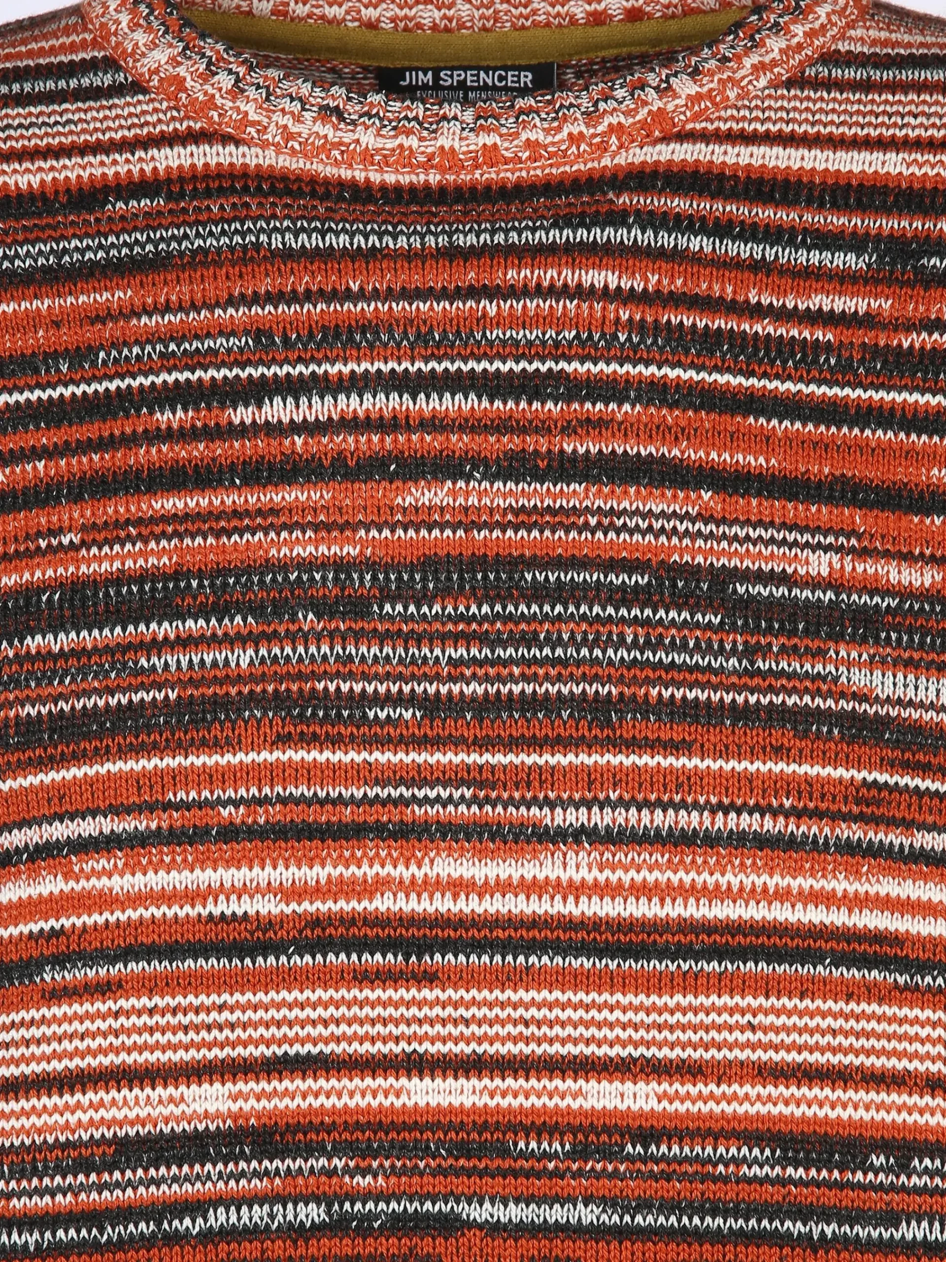 Herren Jim Spencer Herren Strickpullover in gestreifter Optik