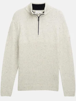 Herren Tom Tailor Herren Stricktroyer in melierter Optik