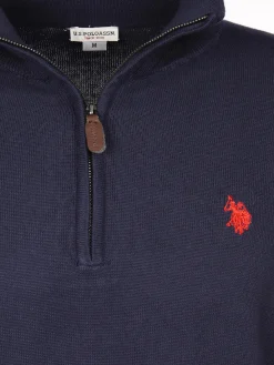 Herren U.S. Polo Assn. Herren Stricktroyer mit Stickerei