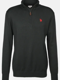 Herren U.S. Polo Assn. Herren Stricktroyer mit Stickerei