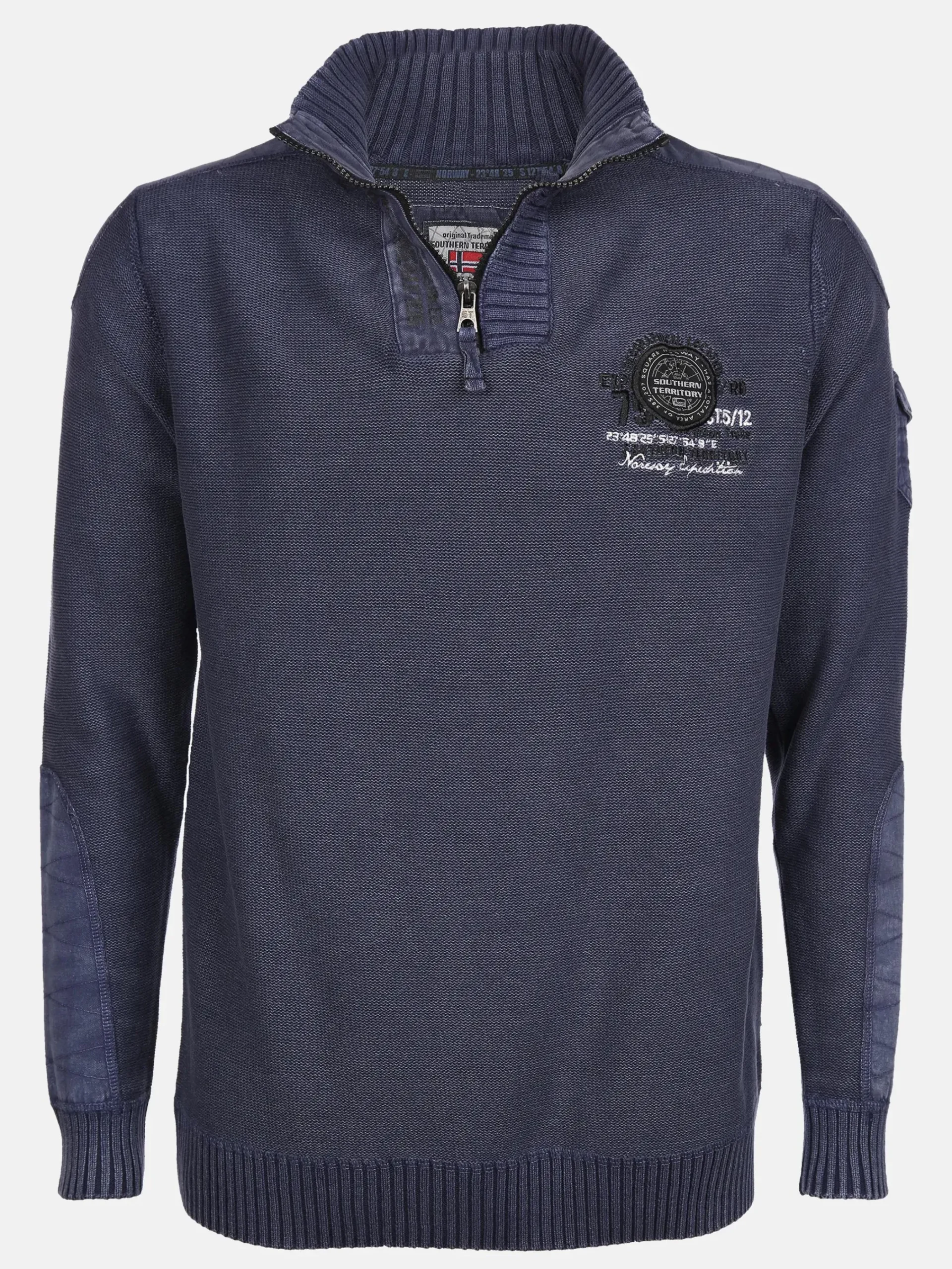 Herren Southern Territory Herren Stricktroyer mit Stickerei-Applikation