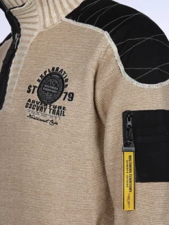 Herren Southern Territory Herren Stricktroyer mit Stickerei