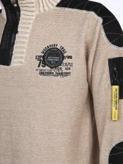 Herren Southern Territory Herren Stricktroyer mit vielen Details