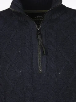 Herren Jim Spencer Herren Stricktroyer mit Zopfmuster