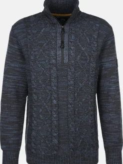 Herren Jim Spencer Herren Stricktroyer mit Zopfmuster