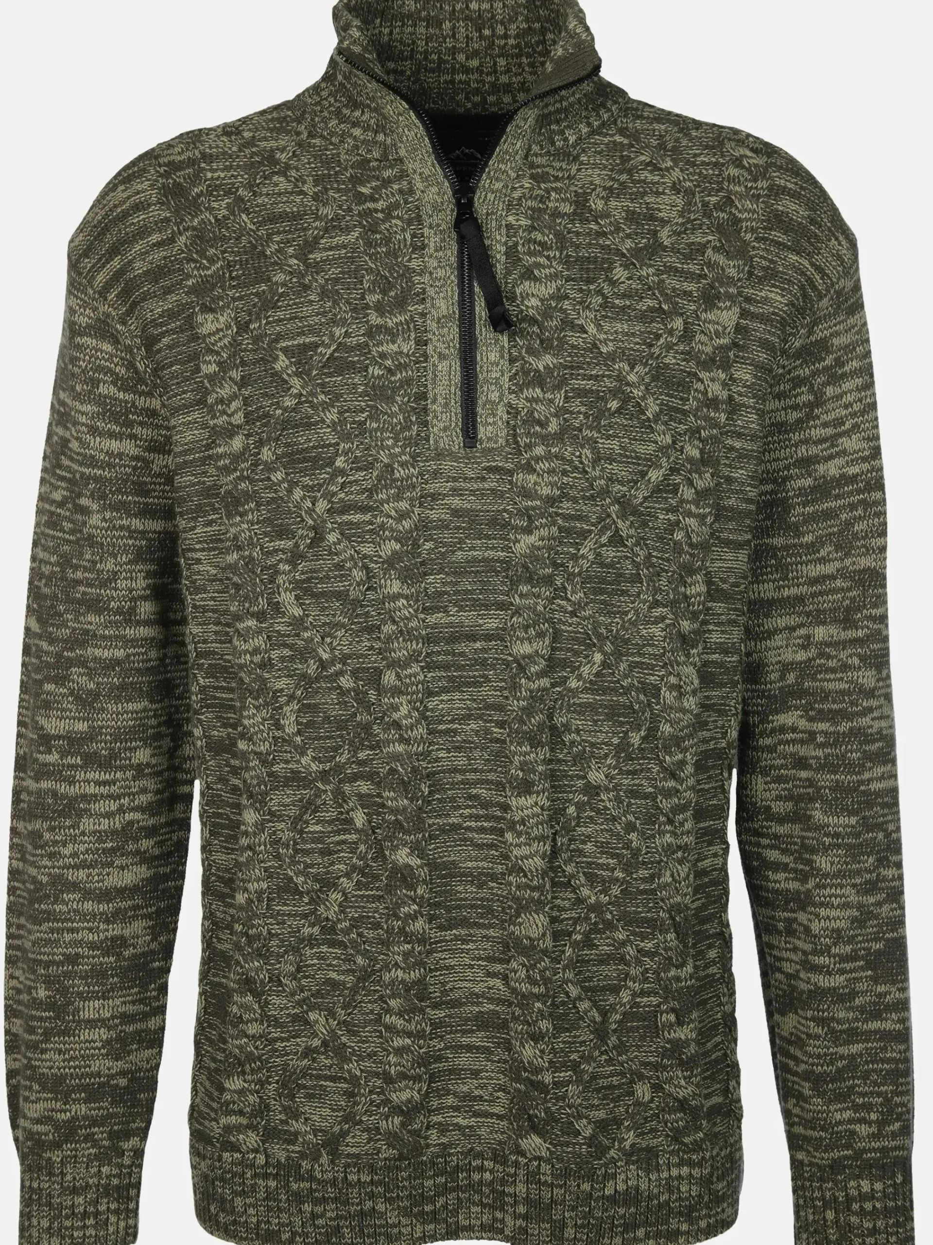 Herren Jim Spencer Herren Stricktroyer mit Zopfmuster