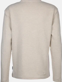 Herren Tom Tailor Herren Struktur Henleyshirt