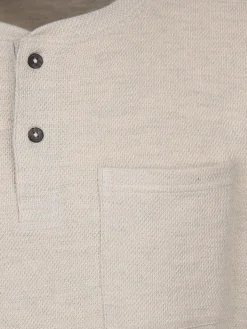 Herren Tom Tailor Herren Struktur Henleyshirt