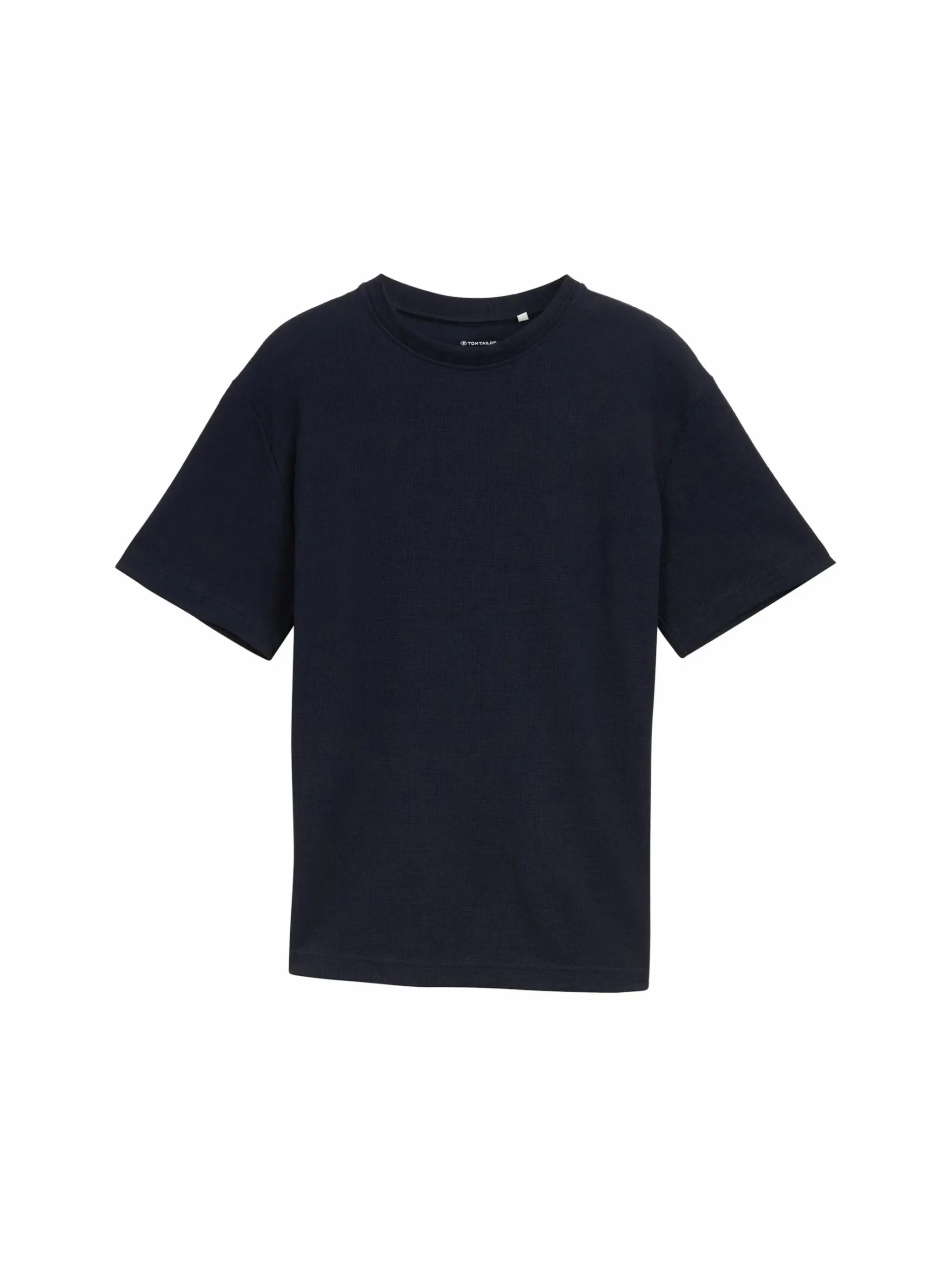 Herren Tom Tailor Herren Strukturshirt unifarben