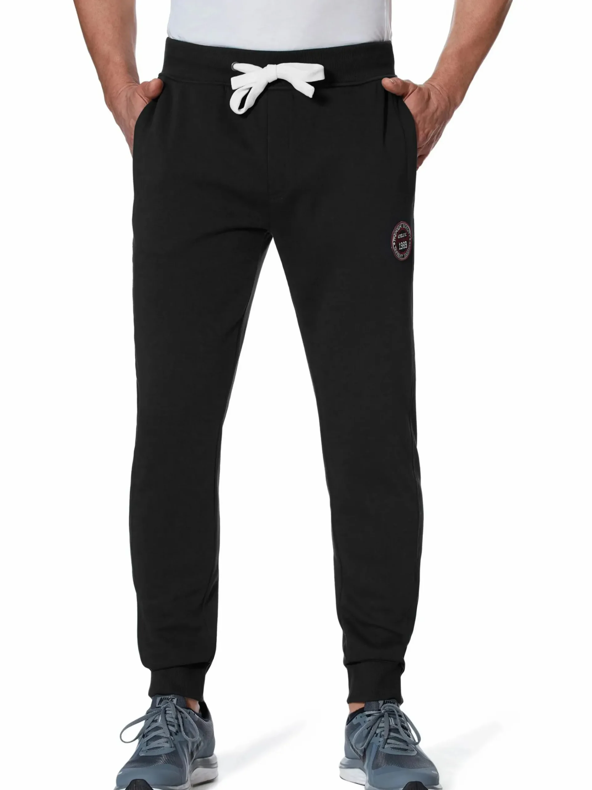 Herren HERO by John Medoox Herren Sweathose Matt Straight Fit