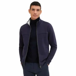 Herren Tom Tailor Herren Sweatjacke in Troyerform