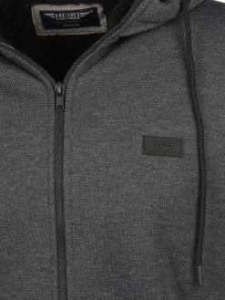 Herren HERO by John Medoox Herren Sweatjacke mit Kapuze