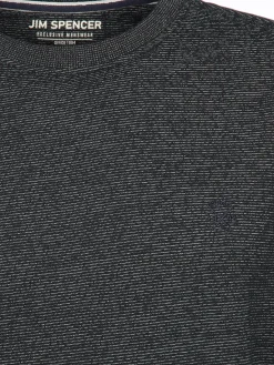 Herren Jim Spencer Herren Sweatshirt in melierter Optik