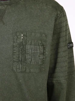 Herren Southern Territory Herren Sweatshirt mit Brusttasche