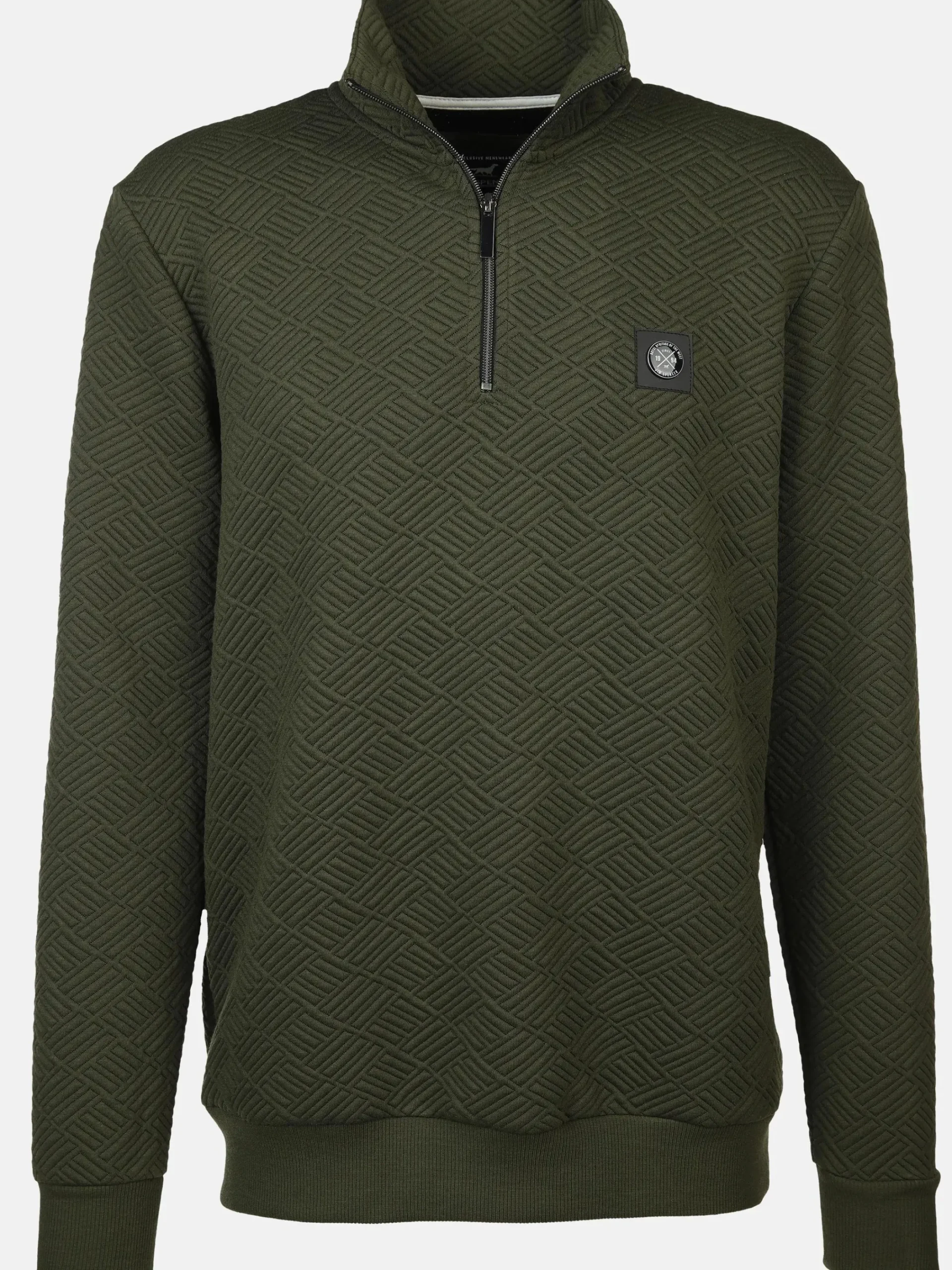 Herren Jim Spencer Herren Sweattroyer mit hübscher Struktur