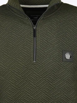 Herren Jim Spencer Herren Sweattroyer mit hübscher Struktur