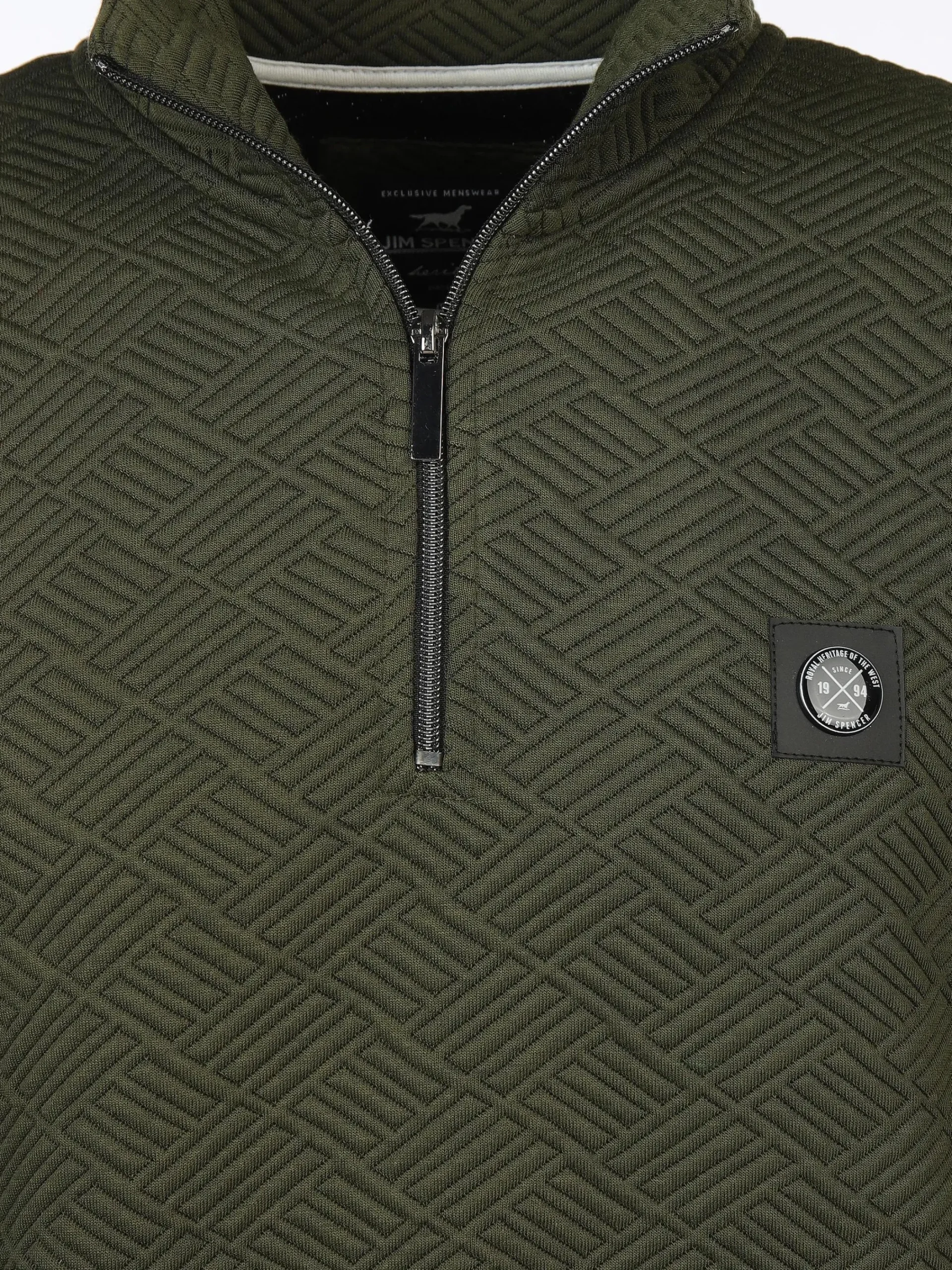 Herren Jim Spencer Herren Sweattroyer mit hübscher Struktur