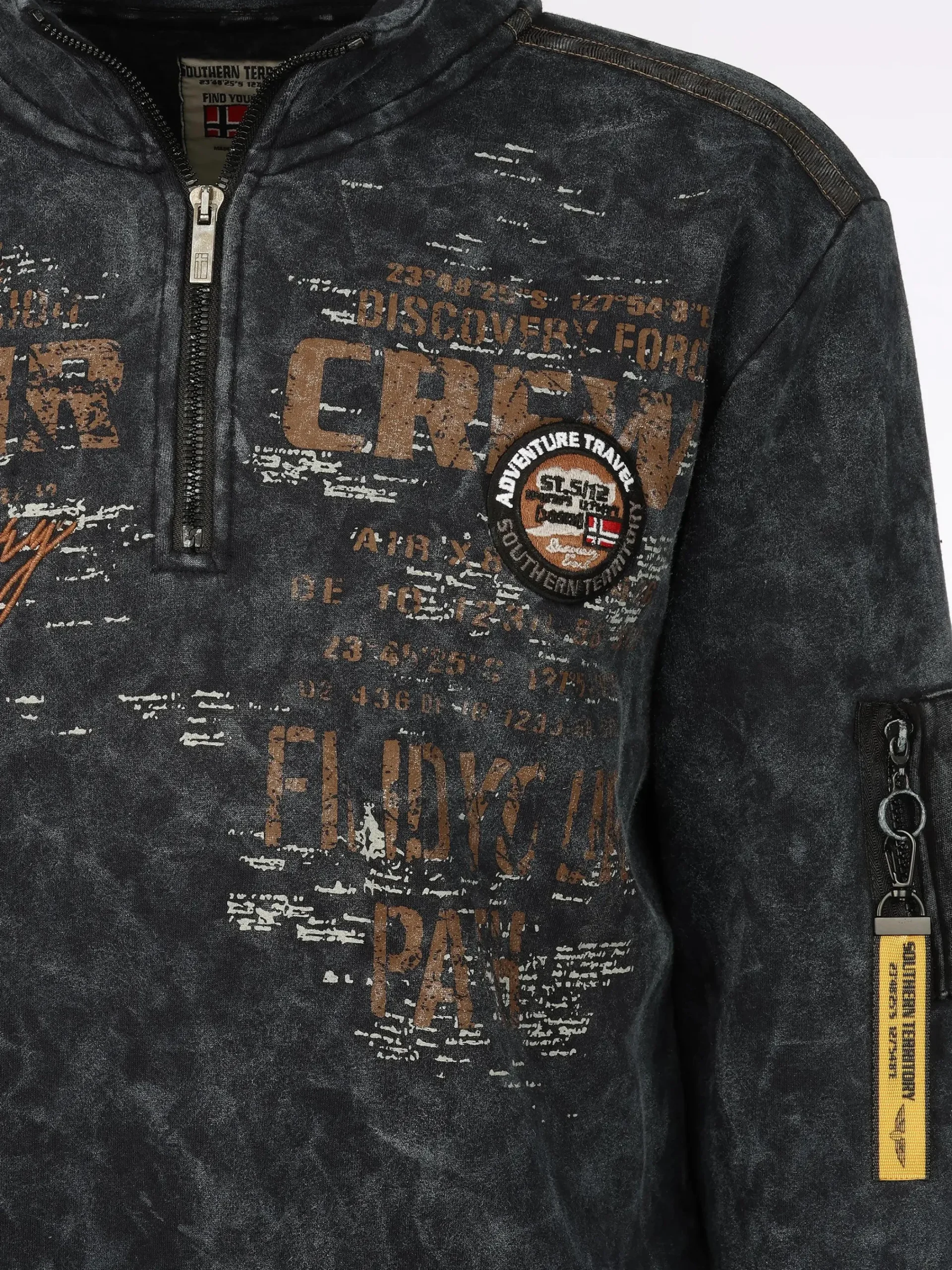 Herren Southern Territory Herren Sweattroyer mit Print