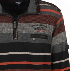 Herren Jim Spencer Herren Sweattroyer mit Streifen