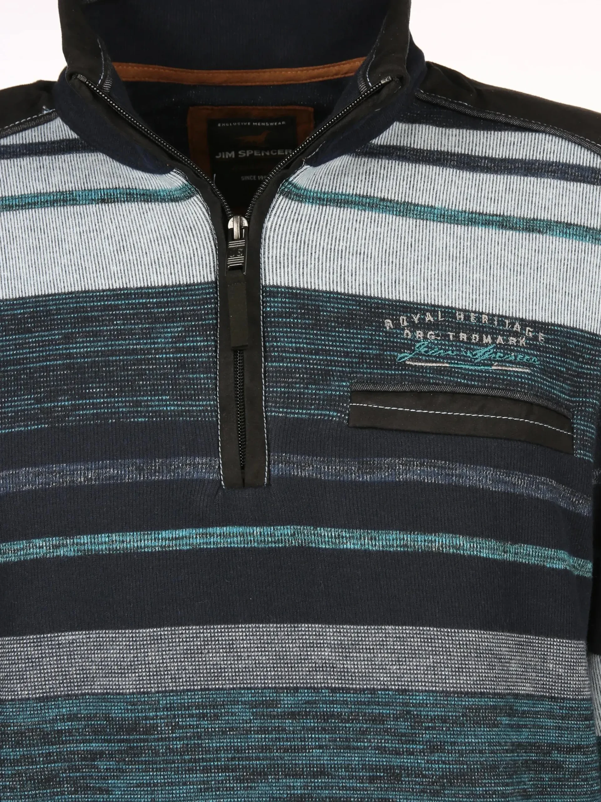 Herren Jim Spencer Herren Sweattroyer mit Streifen