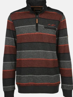 Herren Jim Spencer Herren Sweattroyer mit Streifen