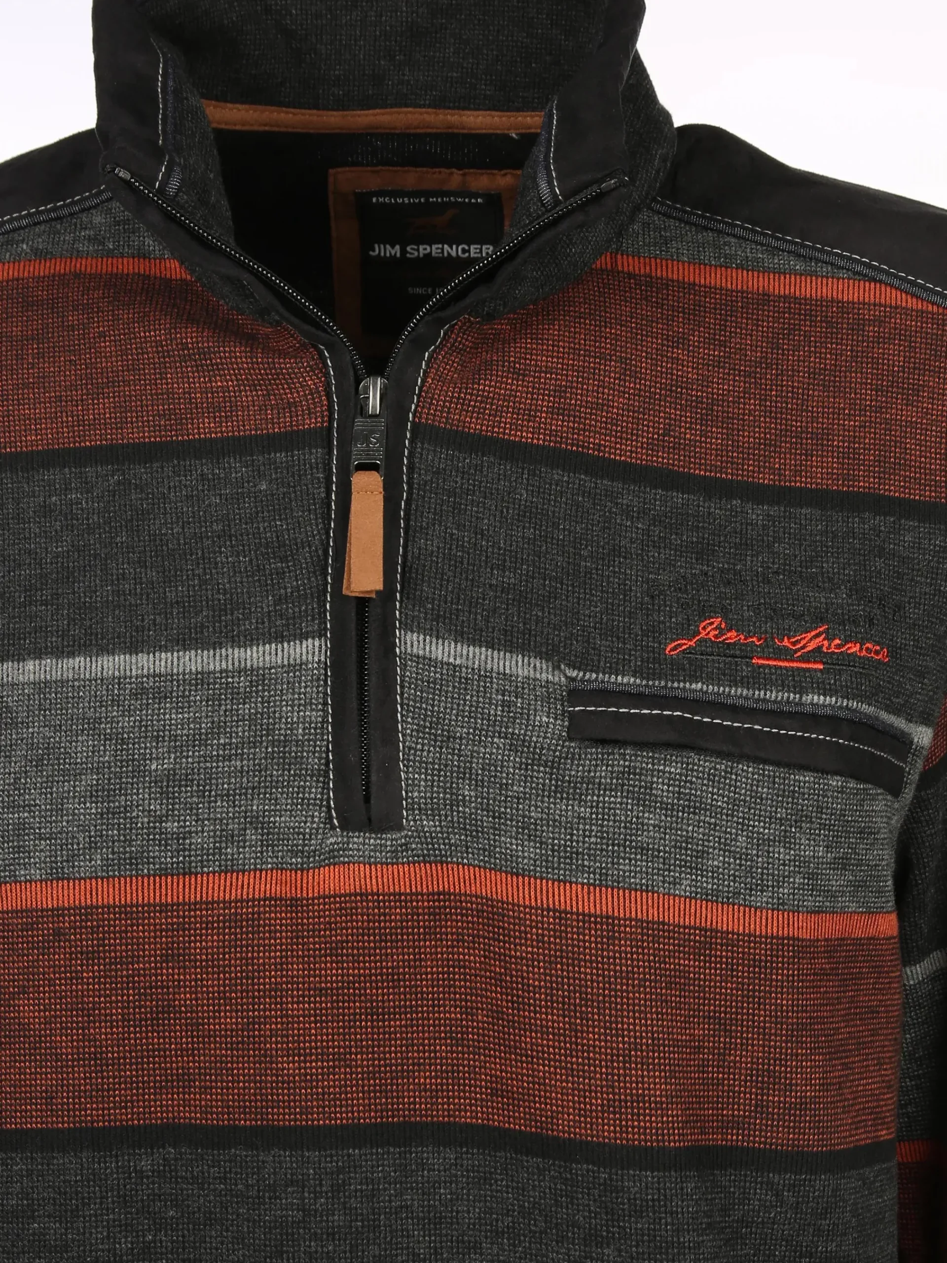 Herren Jim Spencer Herren Sweattroyer mit Streifen