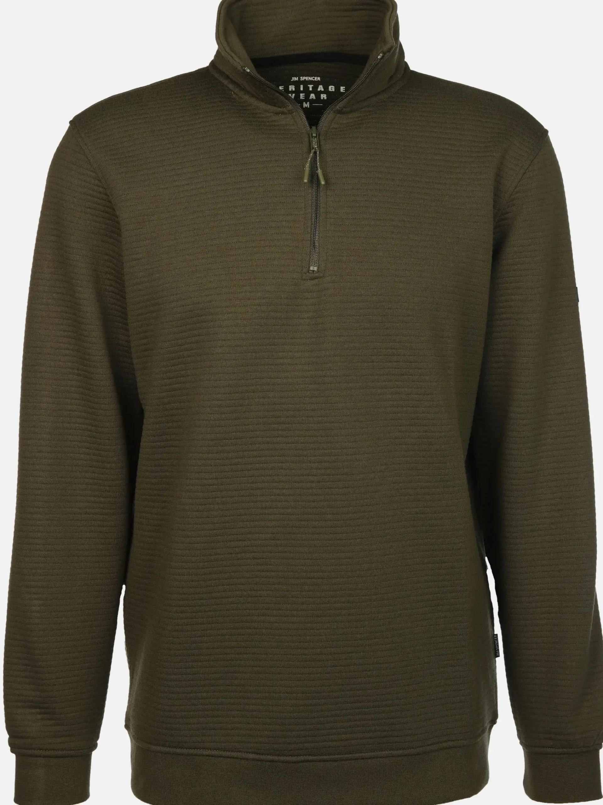 Herren Jim Spencer Herren Sweattroyer mit Struktur