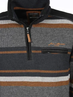 Herren Jim Spencer Herren Sweattroyer mit Streifen