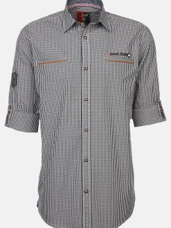 Herren Brandl Tracht Herren Trachtenhemd im Karostyle