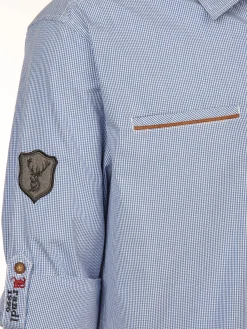 Herren Brandl Tracht Herren Trachtenhemd im Karostyle