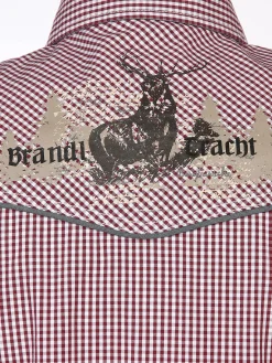 Herren Brandl Tracht Herren Trachtenhemd im Karostyle