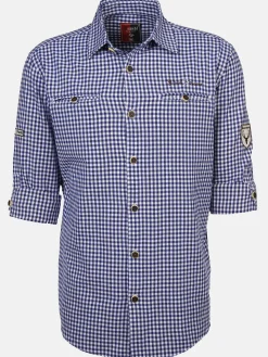 Herren Brandl Tracht Herren Trachtenhemd mit Stickerei