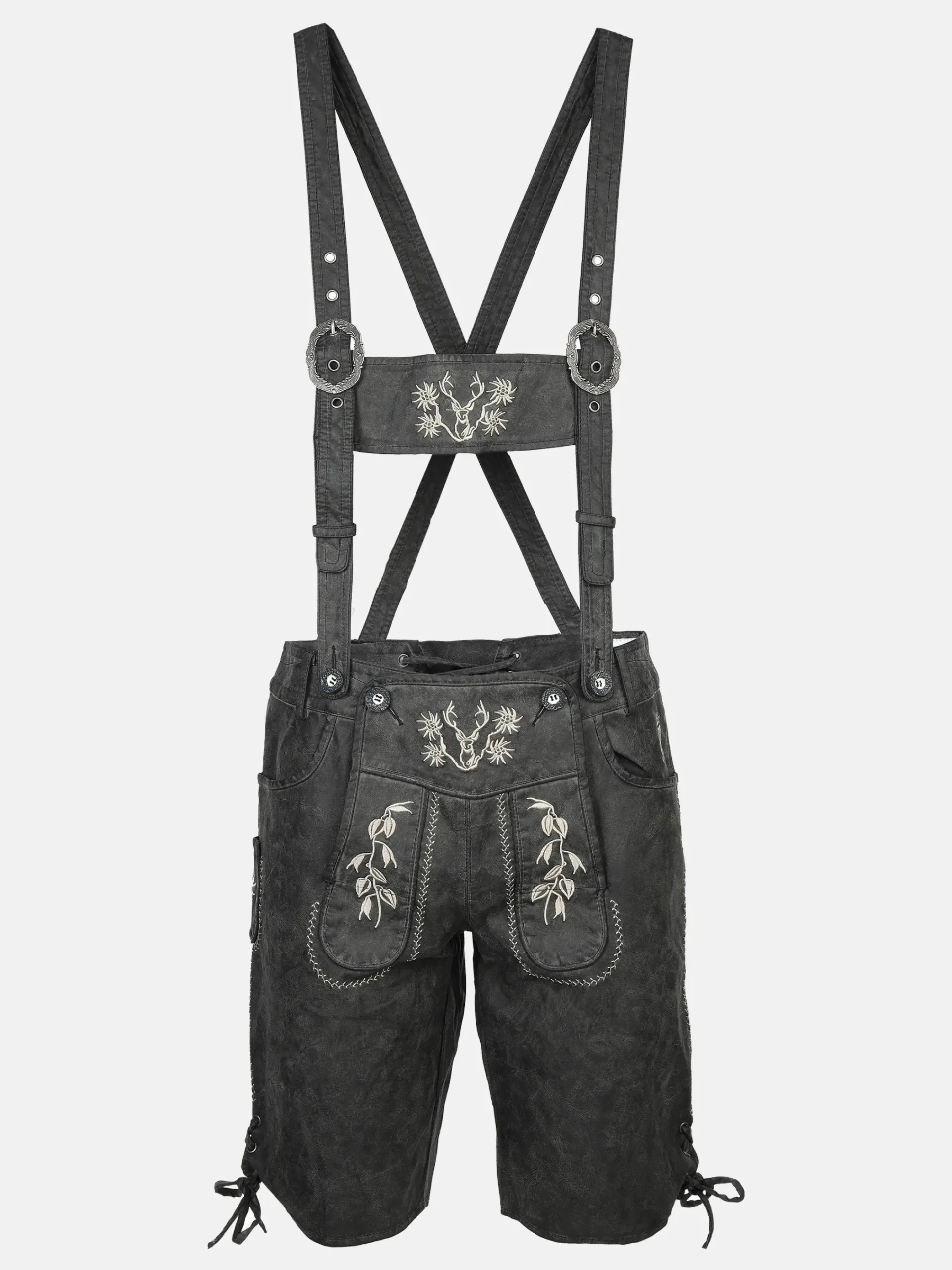 Herren Brandl Tracht Herren Trachtenshort in Lederoptik