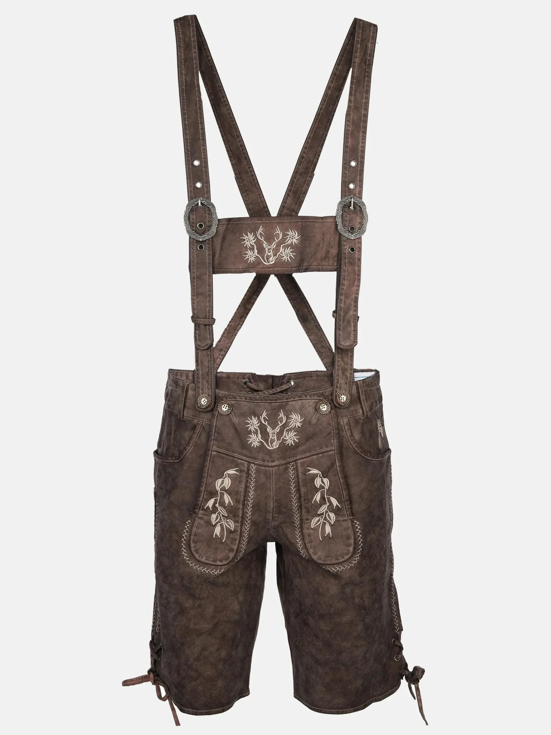 Herren Brandl Tracht Herren Trachtenshort in Lederoptik