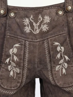 Herren Brandl Tracht Herren Trachtenshort in Lederoptik