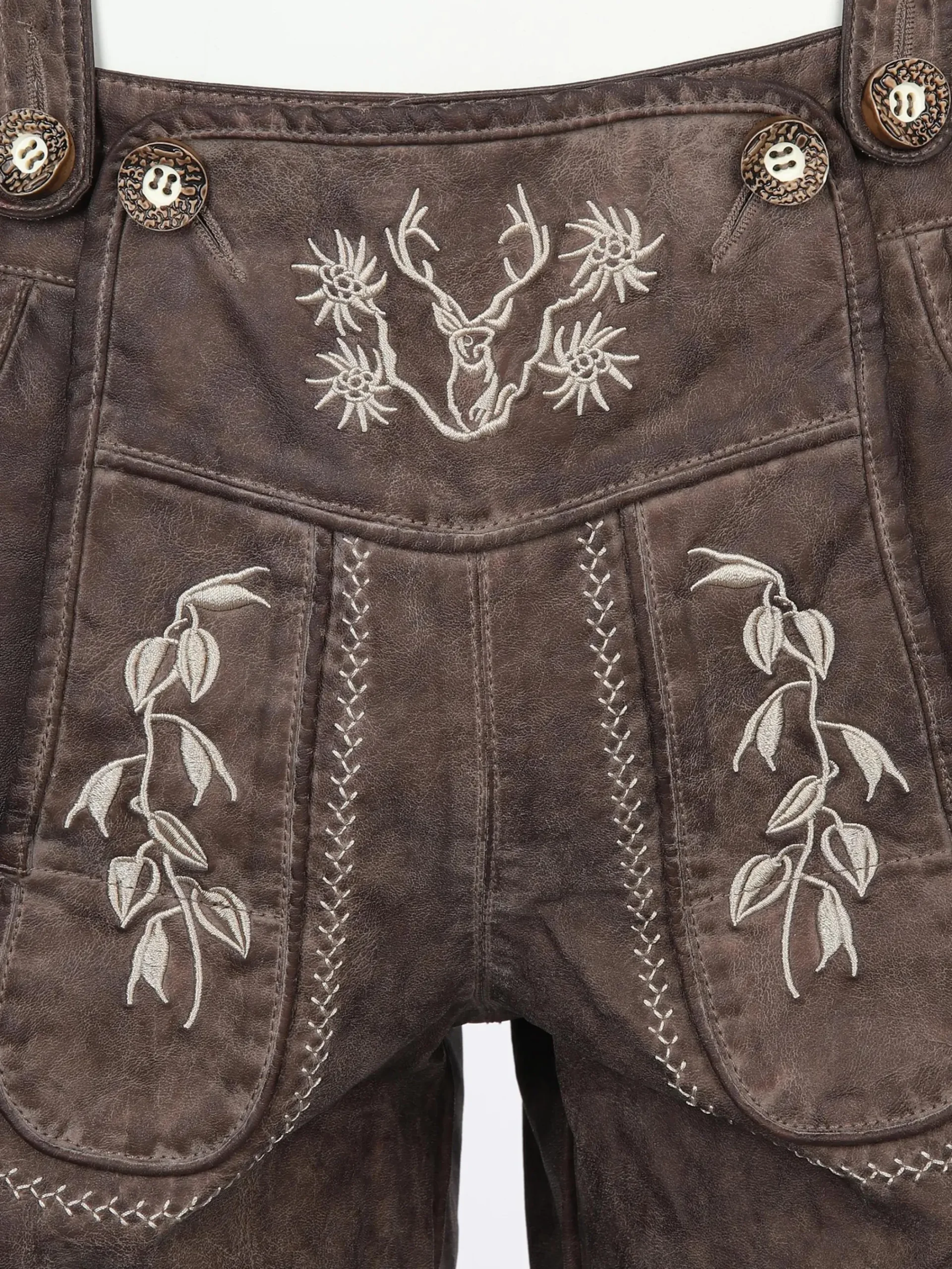 Herren Brandl Tracht Herren Trachtenshort in Lederoptik