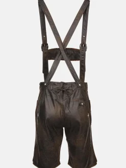 Herren Brandl Tracht Herren Trachtenshorts in Lederoptik