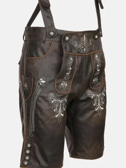 Herren Brandl Tracht Herren Trachtenshorts in Lederoptik