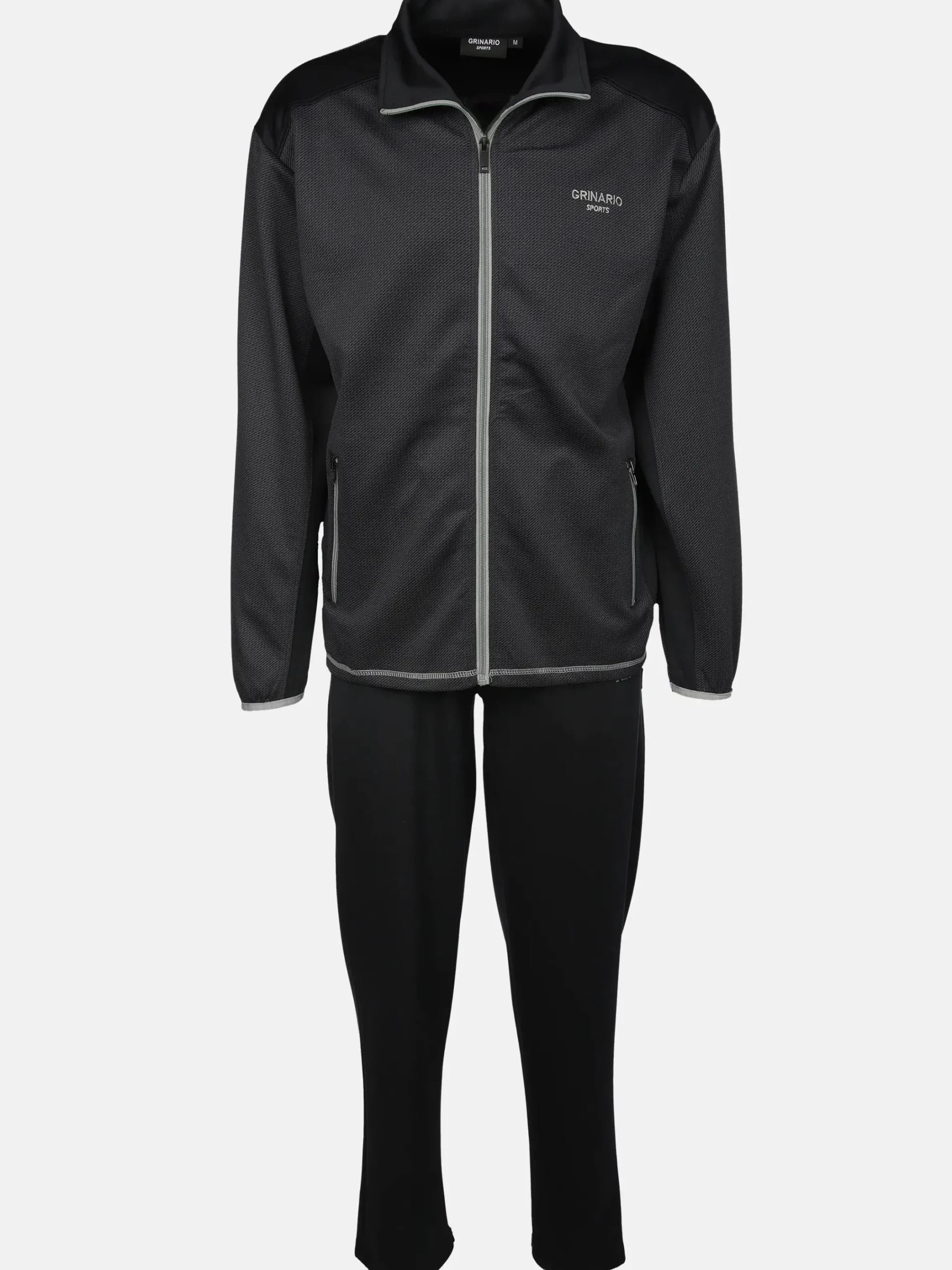Herren Grinario Sports Herren Trainingsanzug im Set