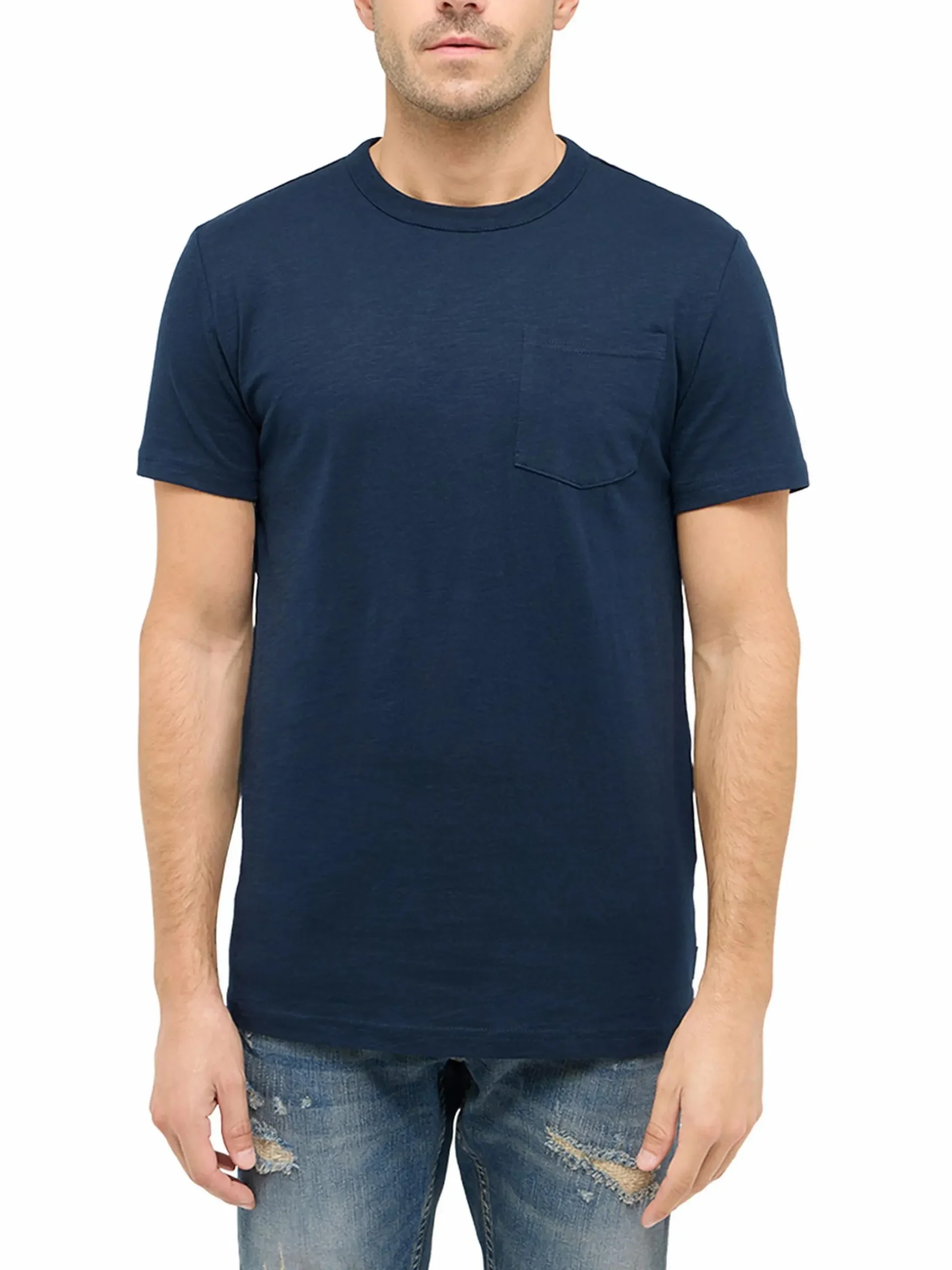 Herren Mustang Herren T-Shirt "Amado" mit Brusttasche