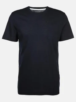 Herren Tom Tailor Herren T-Shirt im durchschimmernden Streifenlook