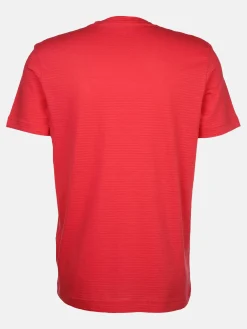 Herren Tom Tailor Herren T-Shirt im durchschimmernden Streifenlook