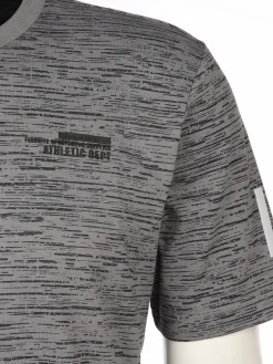 Herren HERO by John Medoox Herren T-Shirt in melierter Optik